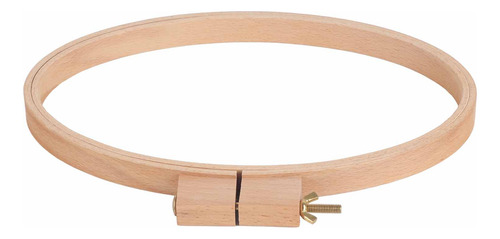 Argolla Gruesa Redonda De Madera Con Marco De Bordado Para C