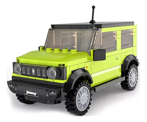 Auto Suzuki Jimny Para Armar Con Bloques Cada Escala 1:24