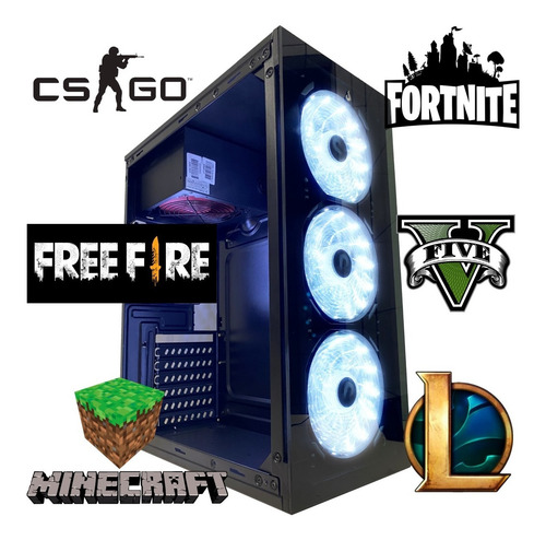 Imagem 2 de 7 de Cpu Pc Gamer Barato Computador Completo Placa Video 2gb