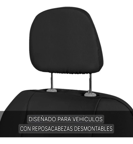 Fundas Cubreasientos Protectores Mini Convertible Vinipiel Negro