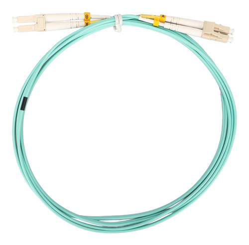Imagen 1 de 10 de Cable De Conexión Óptica Fiber Jumper De 2 M Lc A Lc Om3 Cor