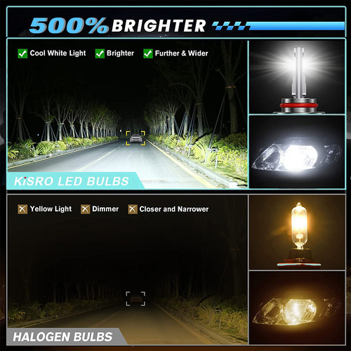 Para Chevrolet Tracker 1998 Led Kit De Luces Altas/bajas