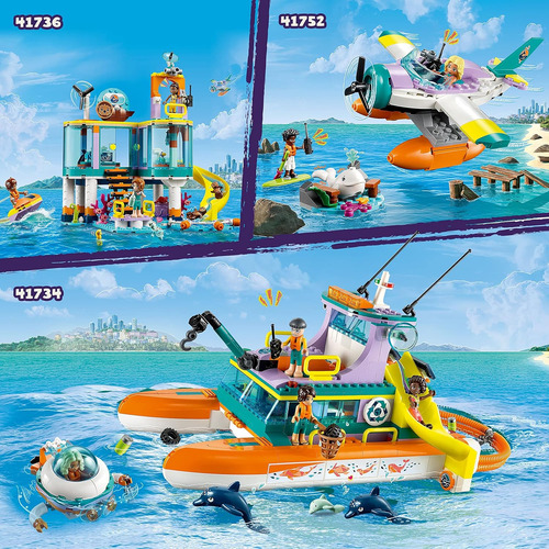 Juego De Juguetes De Construcción Lego Friends Sea Rescue Bo