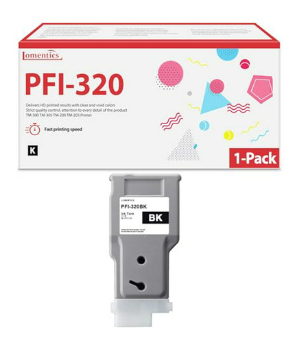 Tinta Pfi-320 Compatible Con Canon Tm-300/305/200/205