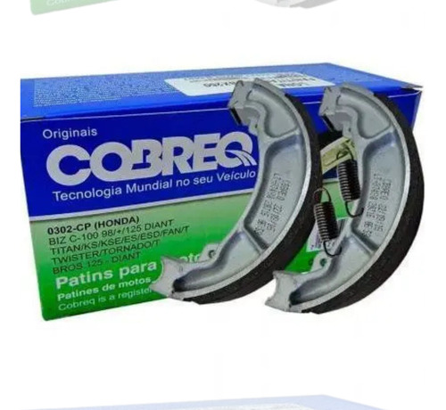 Lona De Freio Titan Patim 125 150 160 Fan Dianteiro Traseiro