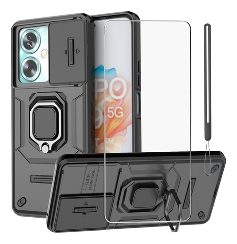 Uso Rudo Protección De Lente Case Funda Para Oppo A79 +mica