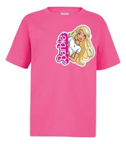 Comprar Playera Yazbek Barbie Niñas Rosa Algodón Manga Corta