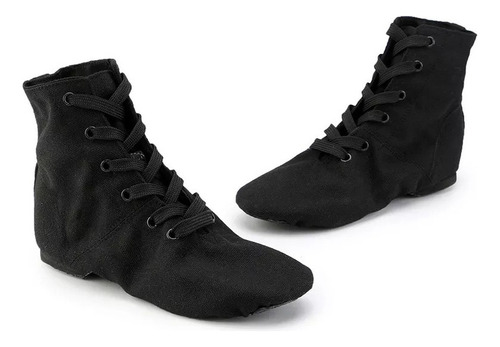 Botas De Jazz Para Mujer, Zapatos De Baile De Suela Blanda