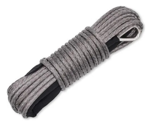 Cuerda Cable Línea Cabrestante 6mm 15m 7700lbs Para Atv Utv