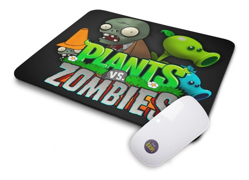 Mouse Pad Plantas Vs Zombies Juego