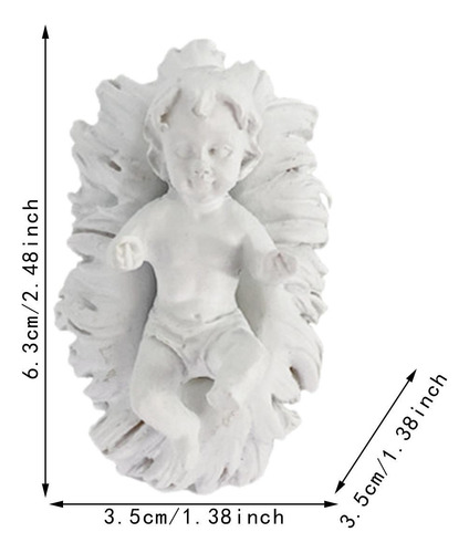 Adorno De Escena De Natividad, Figura De Juego De Estilo A