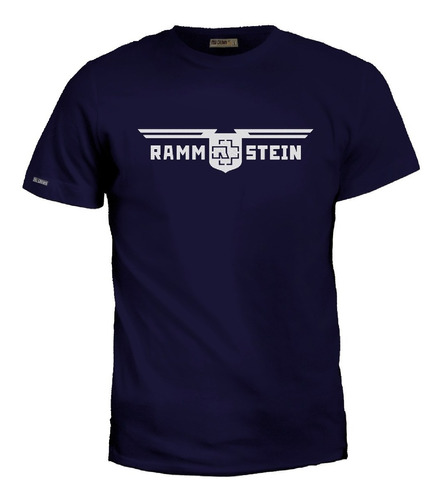  Camiseta Rammstein Rock Metal Logo  Eco