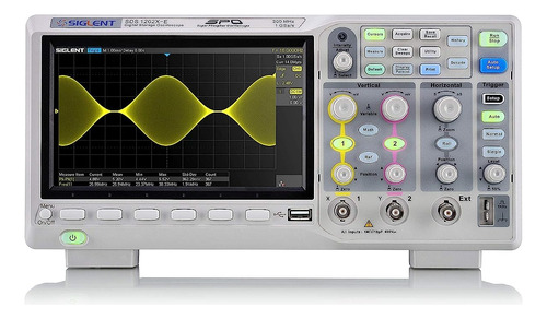 Siglent Sds1202x-e Osciloscopio Digital De 200 Mhz 2 Canales