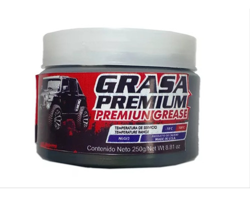 Grasa Premium Grafitada Americana 250gr