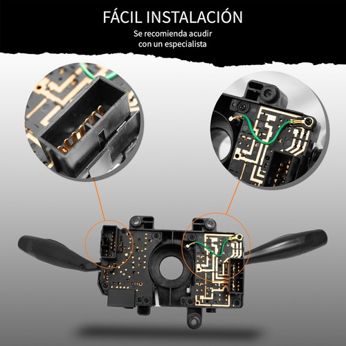 Imagen 4 de 6 de Palanca De Direccional Limpiaparabrisas Hyundai Atos 01/2002