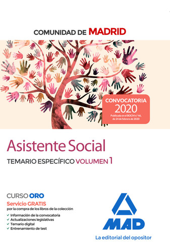 Asistente Social De La Comunidad De Madr... (libro Original)