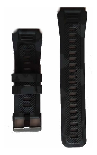 Malla Reloj Kospet Silicona Camuflada Negro Gris 22mm