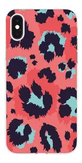 Funda Animal Print Rosa Para Xiaomi