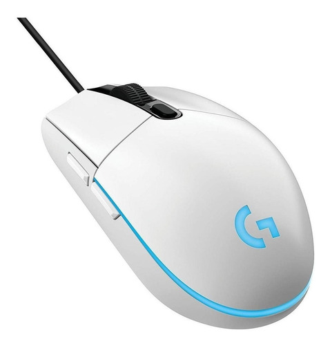Imagen 3 de 5 de Mouse de juego Logitech G Series Prodigy G203 white