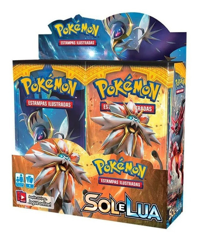 Booster Box Sol E Lua 1 - Pokémon Tcg [sm1]