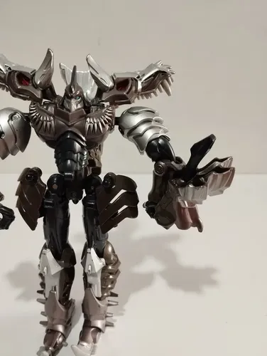 BANDAI - ロクロク Boneco Grimlock Transformers Dino Vira Robô 18cm Cinza | MercadoLivre