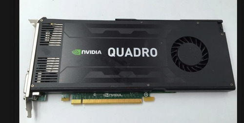 Nvidia Quadro K4000 3gb Pci-e Dvi-i 2 Display Port Gddr5 (Usado)