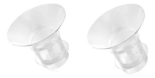 2 Insertos De Brida Extractor De Lactancia, Adaptador 19mm