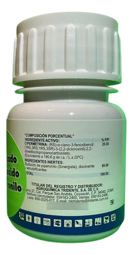 2 Insecticida Cirano Plus Tridente 100ml Cucaracha Hormiga