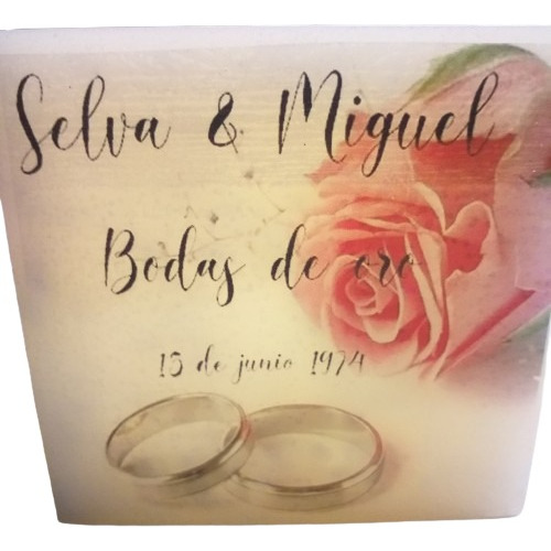 Bodas, De Oro, Plata, Centros Y Souvenirs Personalizados