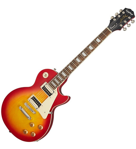 Guitarra EpiPhone Les Paul Classic Worn Cherry Sunburst Cuot