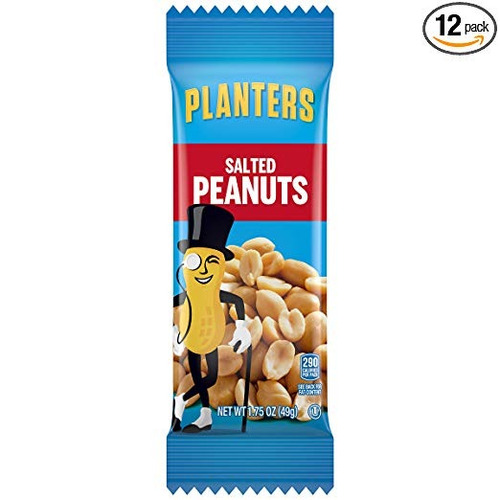 Plantadores Cacahuetes Salados, 1,75 Oz Paquete, Paquete De 