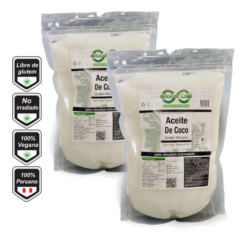 Aceite De Coco 1 Galón (4 Litros) En Sachet