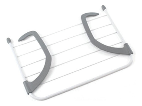 X2 Colgador Plegable De Ropa Tendedero De Zapatos De Balcon