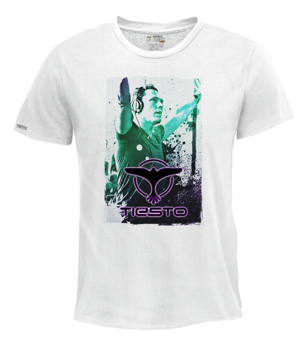 Camiseta Hombre Estampada Dj Tiesto Electro House Ink2