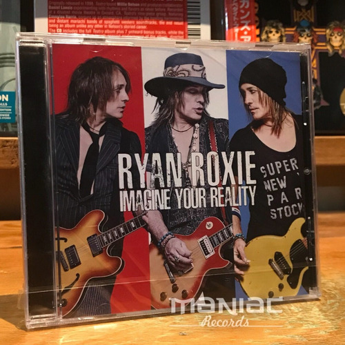 Ryan Roxie Imagine Your Reality Cd Alice Cooper Gliby Clarke