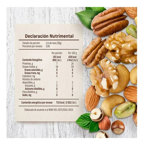 Nuez Nature's Heart Castilla 115g