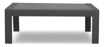Comprar Mesa De Jardín De Metal Para Muebles De Patio Gris Oscuro