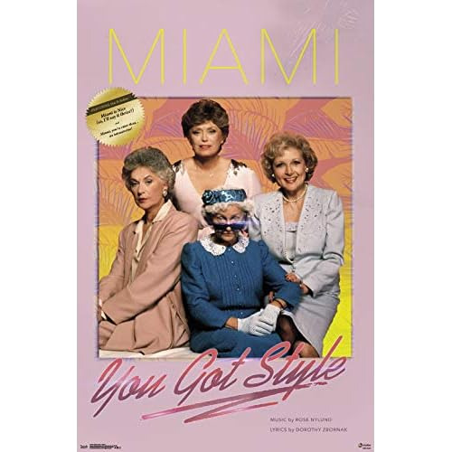 Póster De Pared Del Álbum Golden Girls, 22.375  X 34 ...