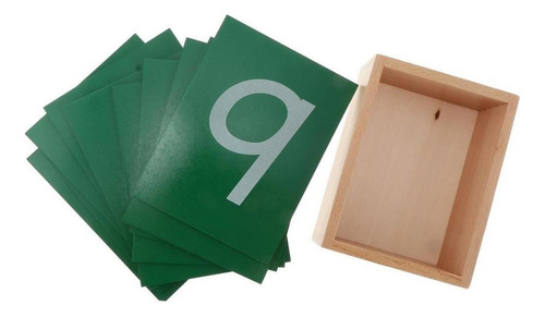 Papel De Lija Número 0-9 Tablero Para Niños Juguete De Deasd