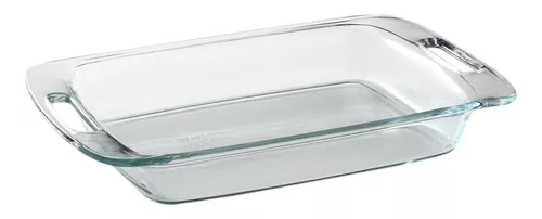 Fuente Para Horno Pyrex Rectangular Alta 4,7lts Vidrio Deep - Regalos Alvear