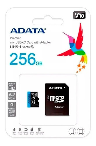 Tarjeta Microsd 256gb Nueva Y Sellada. Envios