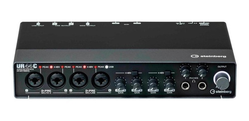 Interface Steinberg Usb 3 Tipo C 6x4 Ch Ur44c Meses