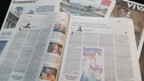 Clarín Ataque Terrorista Hamas Israel Completo Año 2023 8/10 (Usado)