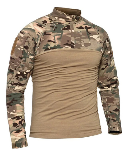 Camisa Militar Táctica De Otoño Para Hombre, Manga Larga, Cá