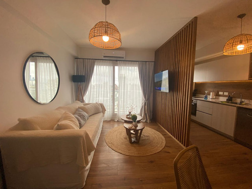 2 Ambientes Amoblado Y Equipado En Torre Vista Belgrano- Alquiler Paquete!