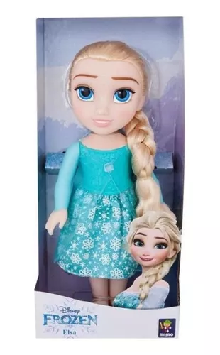 Boneca Elsa Articulada Frozen Princesas Disney - Mimo