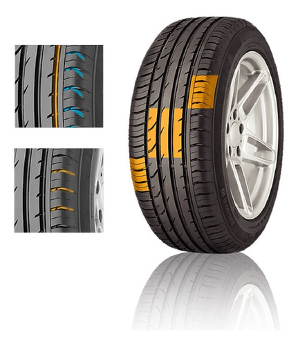 2 Llantas 155/70r14 Continental Contipremiumcontact 2 77t