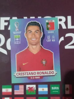 Cristiano Ronaldo Cromo Panini Mundial Qatar 2022