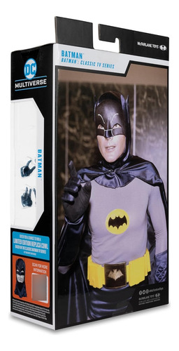 Batman Adam West Figura Tv Show 1966-1968 Dc Mcfarlane Toys