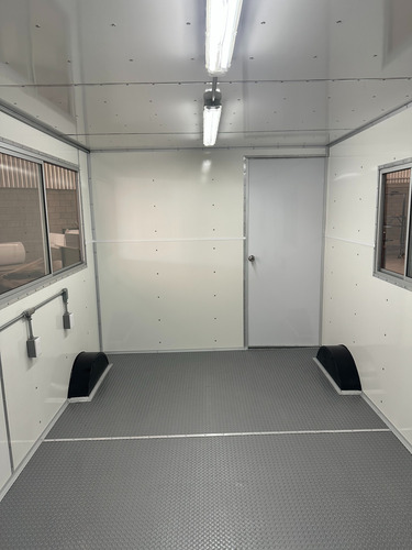 Oficina Móvil Caseta Móvil Multypanel Con Baño 8x24 2x6 Mts